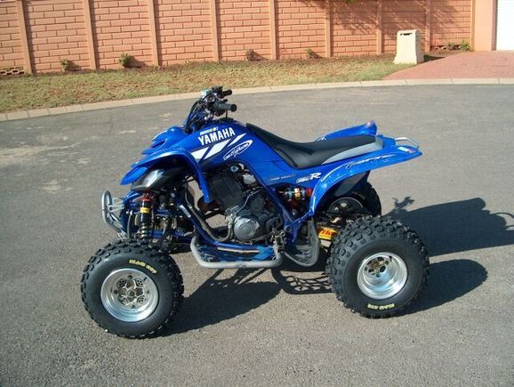 The stock suspension couldnt handle my riding style. far too many wrecks. I installed Elka SSD front(tripple) and rear(double).                                                                         