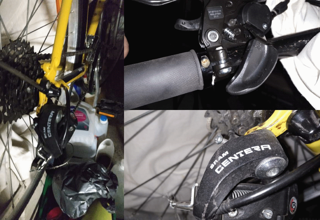 shimano derailleur and shifter