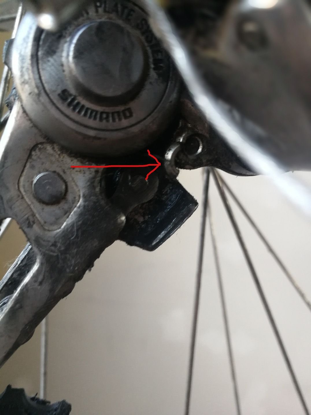 Shimano Rdm700 Rear Derailleur problem Bike Forums
