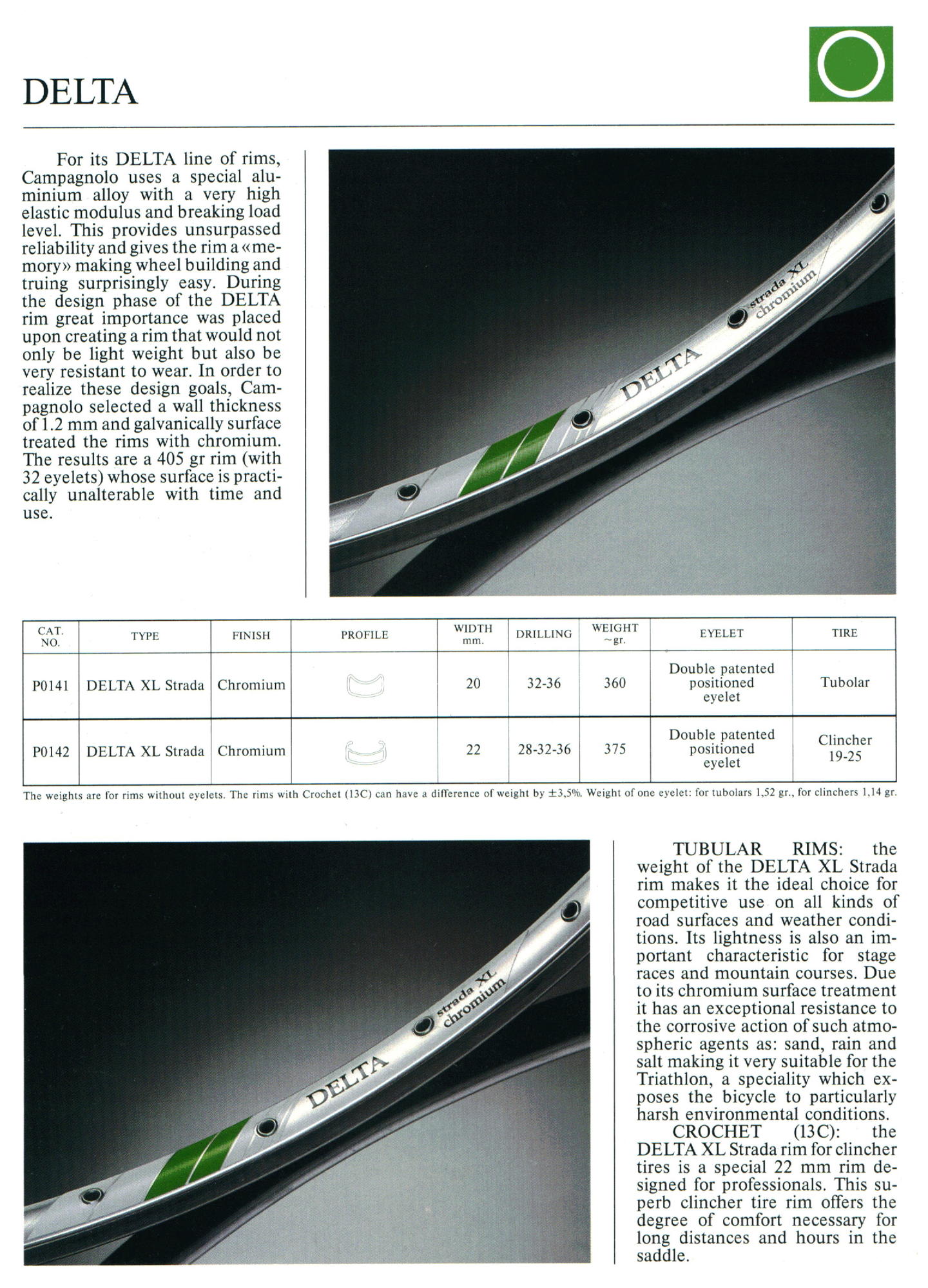 campagnolo rims catalogue