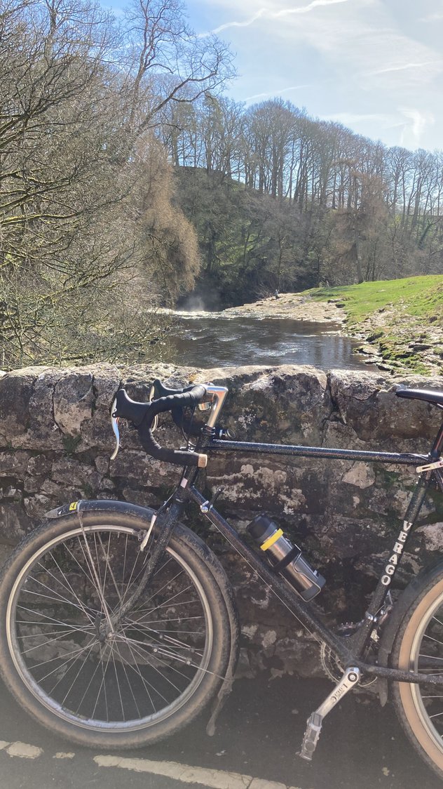 Crossing the Ribble at Little Stainforth