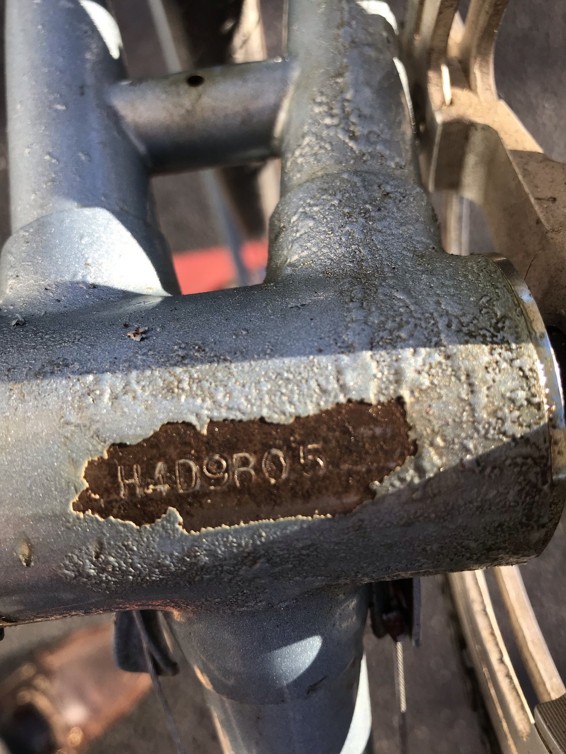 scott bike serial number location