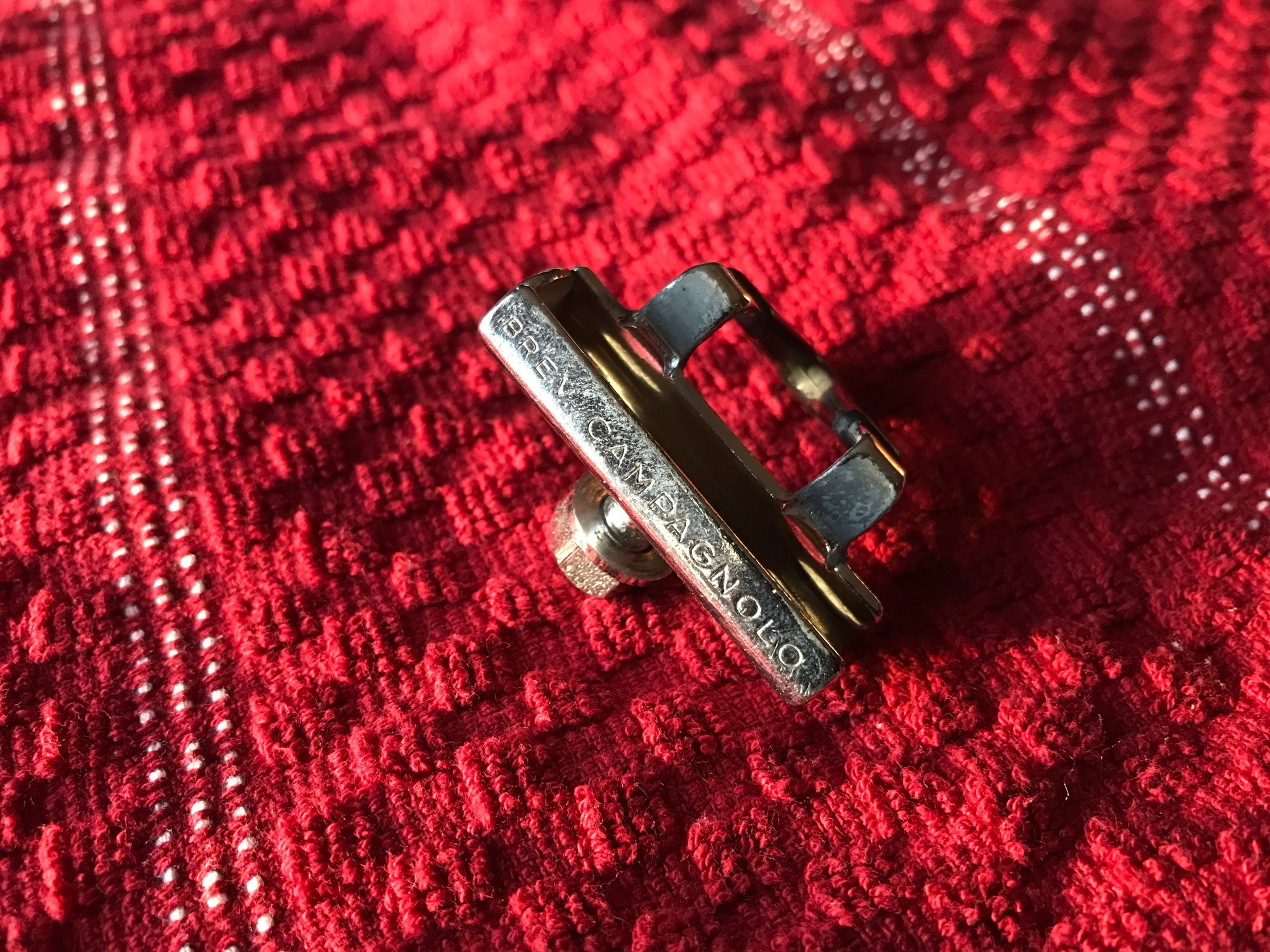 offset brake pad holders