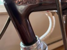 Black Specialized stem, I saw a pic of one of the movie bikes that had this, I think?