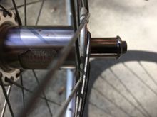 Label still on, and only pits front or rear