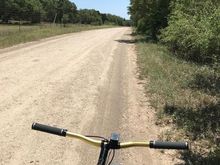 No masks no other bikes. Sometimes when I take a break a friendly soul stops and asks if everything is good. I’m lucky.