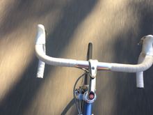 Pale blue on DeRosa