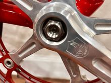 SR titanium BB with Merz titanium nuts and washers
