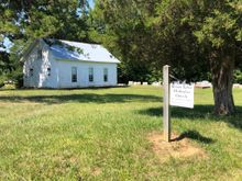 It’s hard to see on the sign but this church was founded in 1840.