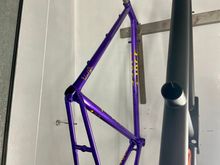 In the paint booth... I decided why not purple?