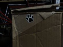 The box shows signs of a "Thelma Approved" label.