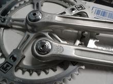 A very nice pantograph crank arm set that will work well on the Basso.