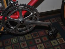 I finally solved the crank issue with a Miche BB I had bought years ago for the Stronglight crank I put on the Batavus.  