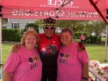 The PB&J sandwich ladies! They are here at a rest stop every year.