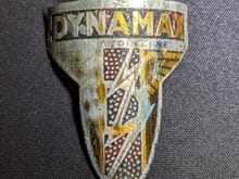 This is the headbadge from my father's bike. I have never seen another like it. Its metal, and has raised letters and relief
