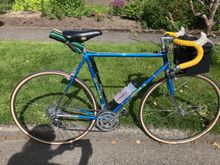 1975 Gitane Fédéral, Three tubes and fork 531

