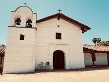 View of the chapel inside the Presidio.
