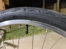 Rated for a whopping 40 psi. But that's OK for what it's being asked to do.