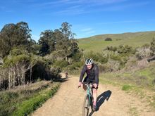 3/4 of us were on road bikes. Who says trails are just for MTB and gravel bikes.