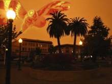 The Arcata Plaza, four blocks from home, 9/2020