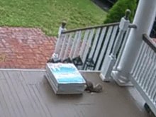 Contactless pizza delivery sounded good in theory.