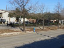 Street view looking NW from Gessner Road.