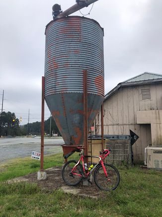 Stopped for a nature break.