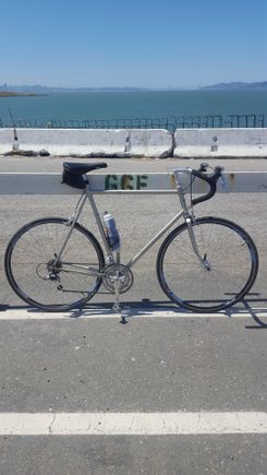 Cooling off by the bay. Behind Golden Gate fields on the Waterford