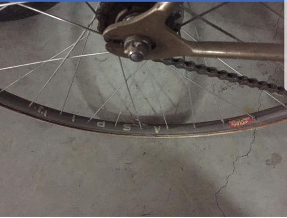 Track end and tubular wheels