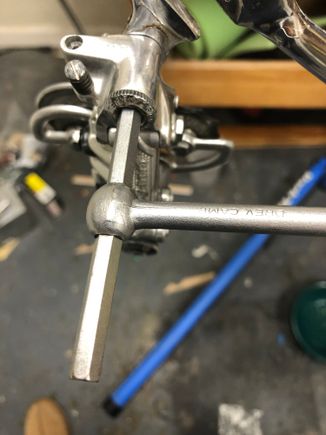 Install NR rear derailleur, using my t-wrench...