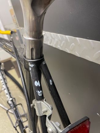 Who hid the seat post