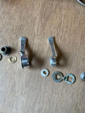 7 speed synchro. Might convert these to just friction
