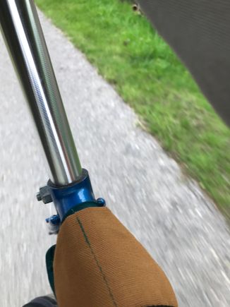 shiny new seat post 