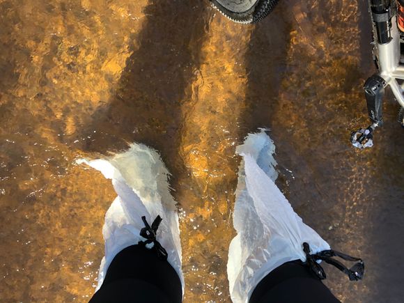 Dry feet!