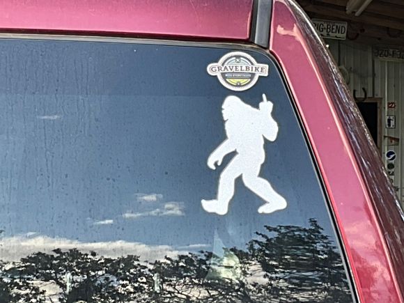 Just quit looking for Big Foot, leave him alone. Big Foot left this in my mailbox. 