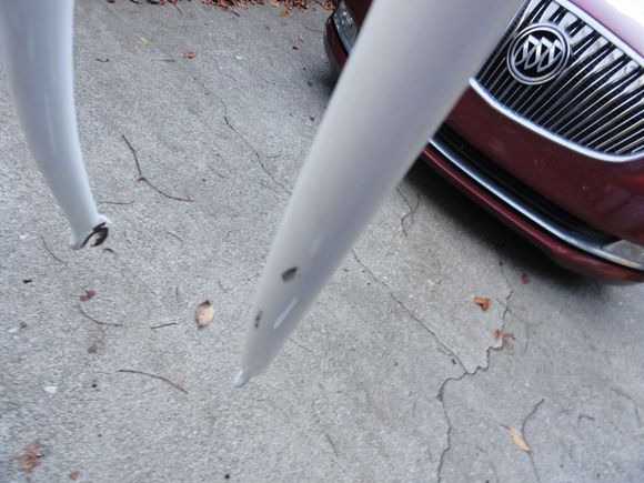 A spot that needs a bit of touch up