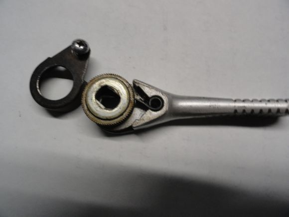 Power shifter lever for down tube mount.