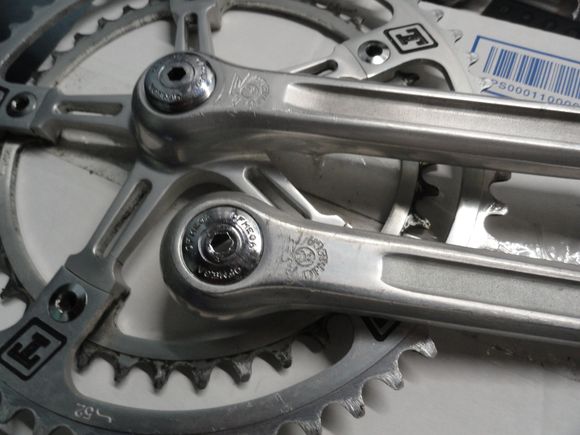 A very nice pantograph crank arm set that will work well on the Basso.