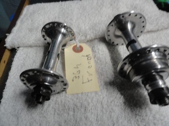 Found a good candidate for a matched pair and both have been refurbished so ready for service on a bike.