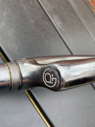 This was after extensive cleaning and repolishing. No bueno.