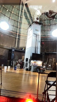 A view inside the Lick Observatory 