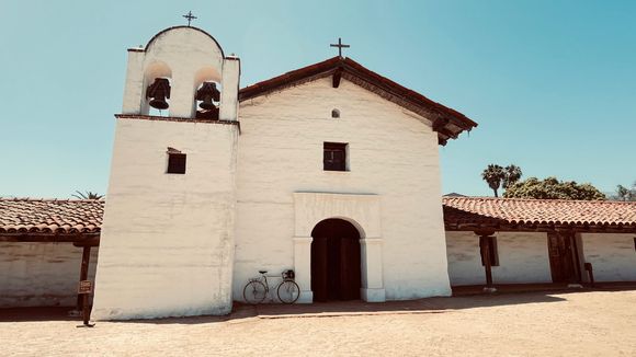 View of the chapel inside the Presidio.