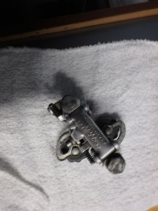 Nuovo Gran Sport.  The fella that gave it to me thought it might be some special model, but he is still a younger mechanic.  Anyway it should work for a BF member working on a period correct build.