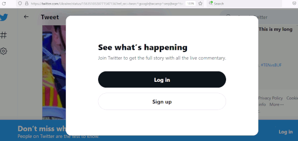 Twitter Popover