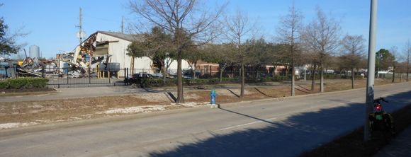 Street view looking NW from Gessner Road.