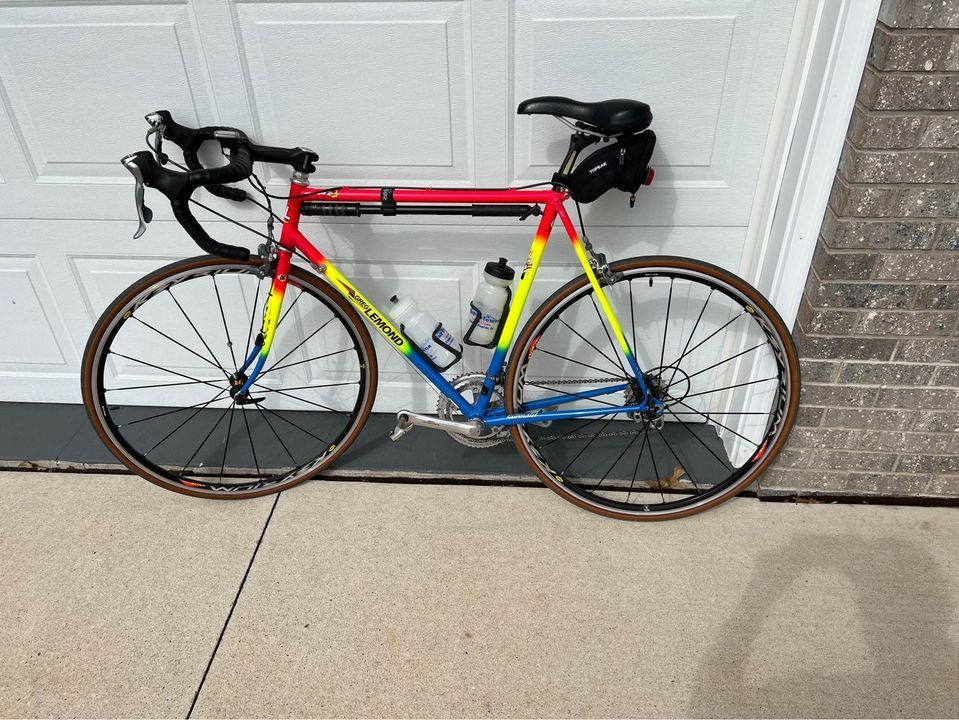 Authentic or Replica Team Z Lemond Frame? - Bike Forums