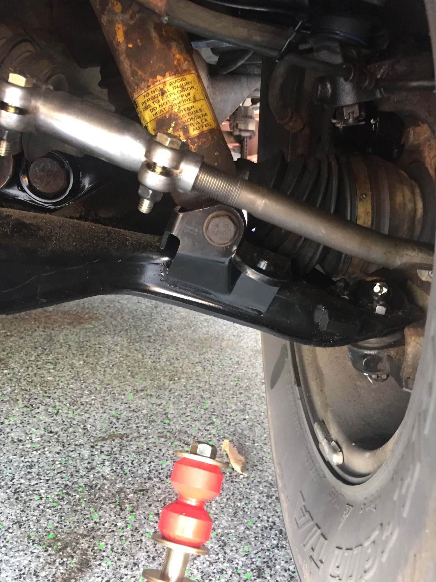 ZR2 New Control Arms and now sway bar misalignment Blazer Forum