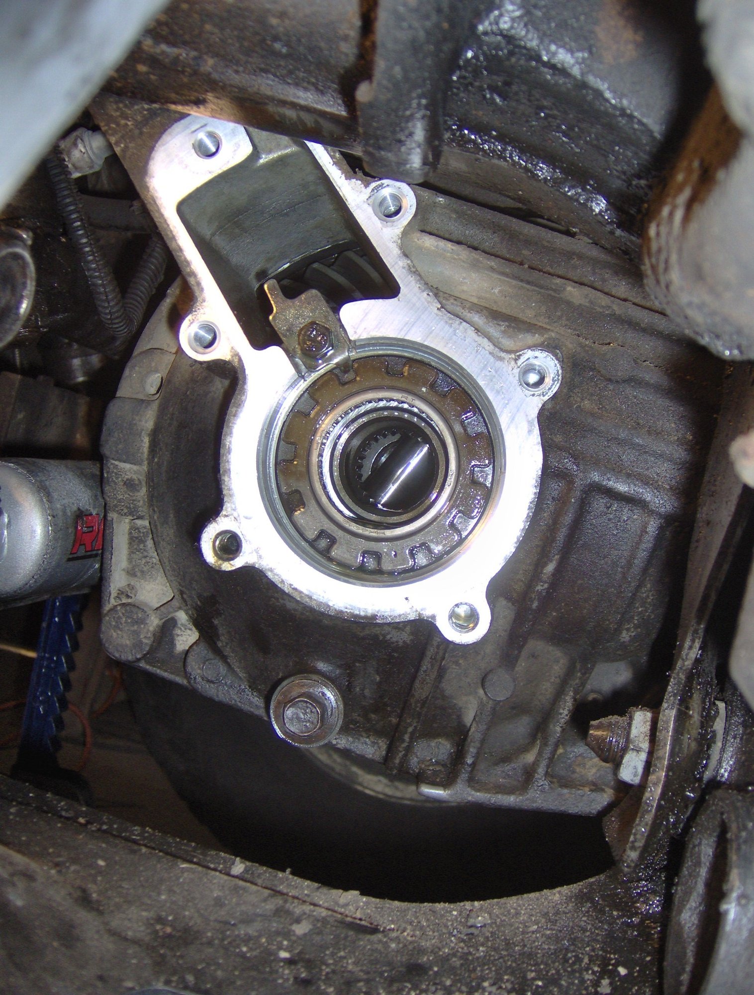 Replacing Left Front Differential Output Bearing and Seal Blazer