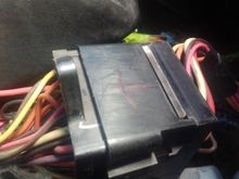 Right behind Glovebox