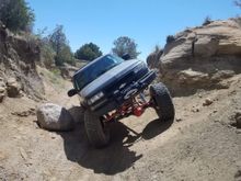Ram Offroad Park, Colorado Springs, CO; felt like I was going to roll for sure but was perfectly fine.